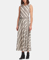 Belted Eyelash-Striped Skirt - DKNY - DSY Retailers