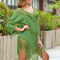 Tropical Hollow Out Beach Dress Cover Up - DSY - DSY Retailers