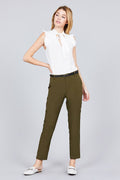 Woven Belted Pants