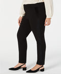 Alfani Plus Size Velvet-Stripe Pull-On Pants - Alfani - DSY Retailers