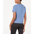 Anne Klein Short Sleeve Back Button Blouse - Anne Klein - DSY Retailers