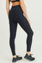 Jacquard & Ribbed Seamless Highwaist Leggings