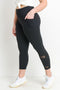 Highwaist Moto Ribbed Full Leggings