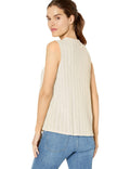 Lucky Brand Button Front Eyelet Yoke Tank Top - Lucky Brand - DSY Retailers