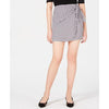 Checkered Side Tie Mini Skirt - Maison Jules - DSY Retailers
