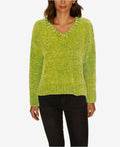 Chenille V-Neck Pullover Sweater - Sanctuary - DSY Retailers