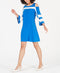 Colorblocked Cold-Shoulder A-Line Dress - Alfani - DSY Retailers