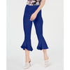 Cropped Ruffle Hem Pants - INC International Concepts - DSY Retailers