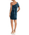 Dillion One-Shoulder Velvet Dress - WAYF - DSY Retailers