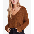 Free People Popcorn Pullover Pullover Fuzzy V-Neck Sweater - Free People - DSY Retailers