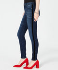 INC International Concepts I.N.C. High-Rise Velvet-Stripe Skinny Jeans - INC International Concepts - DSY Retailers