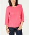 Karen Scott Sport Embellished Sweatshirt - Karen Scott - DSY Retailers