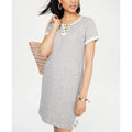Lace-Up T-Shirt Dress - Style & Co - DSY Retailers