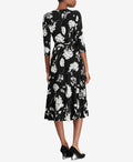 Lauren Ralph Lauren Floral-Print Midi Surplice Dress - Lauren Ralph Lauren - DSY Retailers