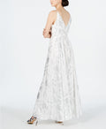 Metallic Print Gown - Calvin Klein - DSY Retailers