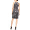 Nightway Velvet Sequined Sheath Dress Charcoal - Nightway - DSY Retailers