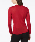 NY Collection Petite Layered-Look Embellished Sweater - NY Collection - DSY Retailers