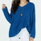 Petite Chenille V-Neck Sweater - Style & Co - DSY Retailers