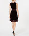 Petite Velvet Illusion Fit & Flare Dress - Calvin Klein - DSY Retailers