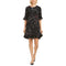 Pleated Ruffle-Trim Printed Dress - Alfani - DSY Retailers