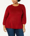 Plus Size Bishop-Sleeve Tunic Sweater - Style & Co - DSY Retailers