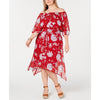 Plus Size Off The Shoulder Peasant Dress - Tommy Hilfiger - DSY Retailers