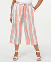 Plus Size Striped Pull-On Capris - Tommy Hilfiger - DSY Retailers