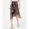 INC Printed Office Midi Asymmetrical Skirt - INC International Concepts - DSY Retailers