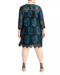 Rachel Roy Plus Madeline Two-Tone Lace Dress - Rachel Roy - DSY Retailers