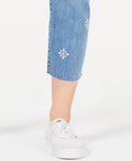 Rewash Juniors' Charlie Embellished Raw Hem Jeans - Rewash - DSY Retailers