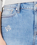 Rewash Juniors' Charlie Embellished Raw Hem Jeans - Rewash - DSY Retailers