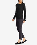 Ruffled-Cuff Striped Cotton Sweater - Lauren Ralph Lauren - DSY Retailers