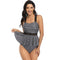 Sexy Mesh High Waist Tankini Swimsuit - Print - DSY - DSY Retailers