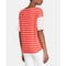 Stripe Print Lace Up Cotton Top - Lauren Ralph Lauren - DSY Retailers