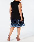 Style & Co Plus Size Border-Print Swing Dress - Style & Co - DSY Retailers